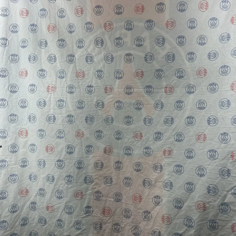 Paris Saint-Germain FC Doona Duvet Cover Bedding Soccer Size Queen 100% Cotton
